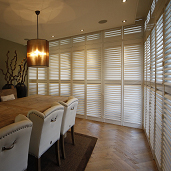 Massief lindehout shutter 