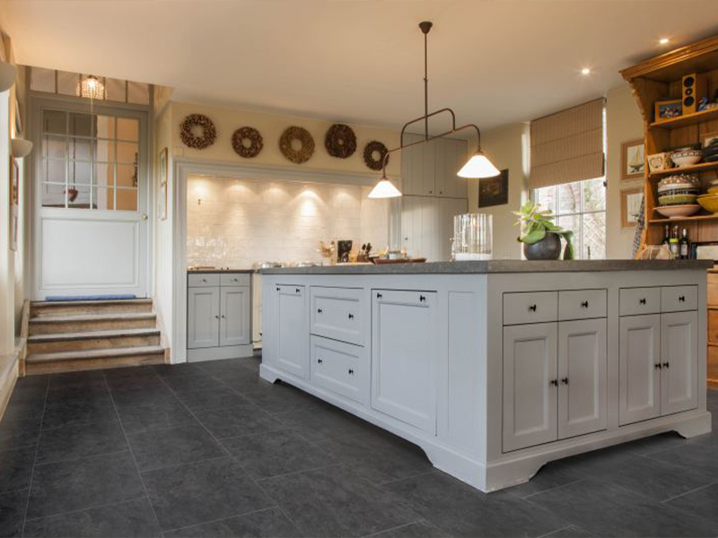 PVC vloer in een keuken