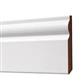 Sierplint MDF wit voorgelakt 120x15mm 244cm 