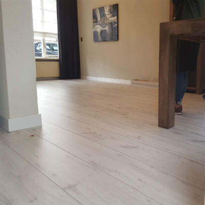 Cortes vloer in een het huis van de familie Storm