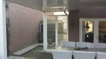 Outdoor aluminium shutter 