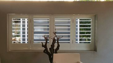 Massief lindehout shutter 