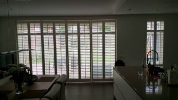 Massief lindehout shutter 